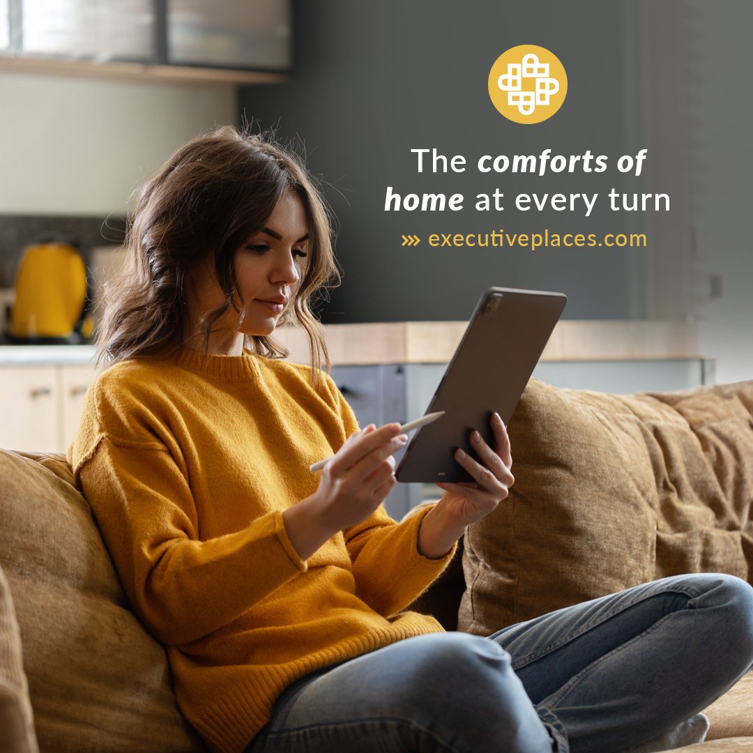 ExecutivePlaces's tweet photo. Offering twice the space at a fraction of the cost of an extended stay hotel, Executive Places furnished apartments and homes provide you with peace of mind and a comfortable, spacious place to call home. Call us today at (423) 317-7657 for more information. https://t.co/Iu7LylRB32