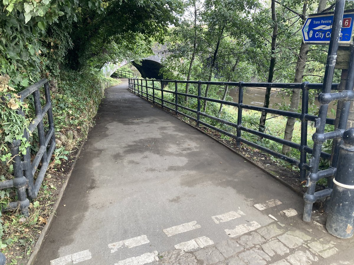 We has a reassuringly traditional @RiverStewards session at Stevenson Rd today. We’re almost over the pandemic catch-ups and this was a reminder of ‘normal’ for BlueLoopers. A bit of a tittle and the path was looking great! 👍👏 @riverlution_rsc @theoutdoorcity #sheffieldissuper