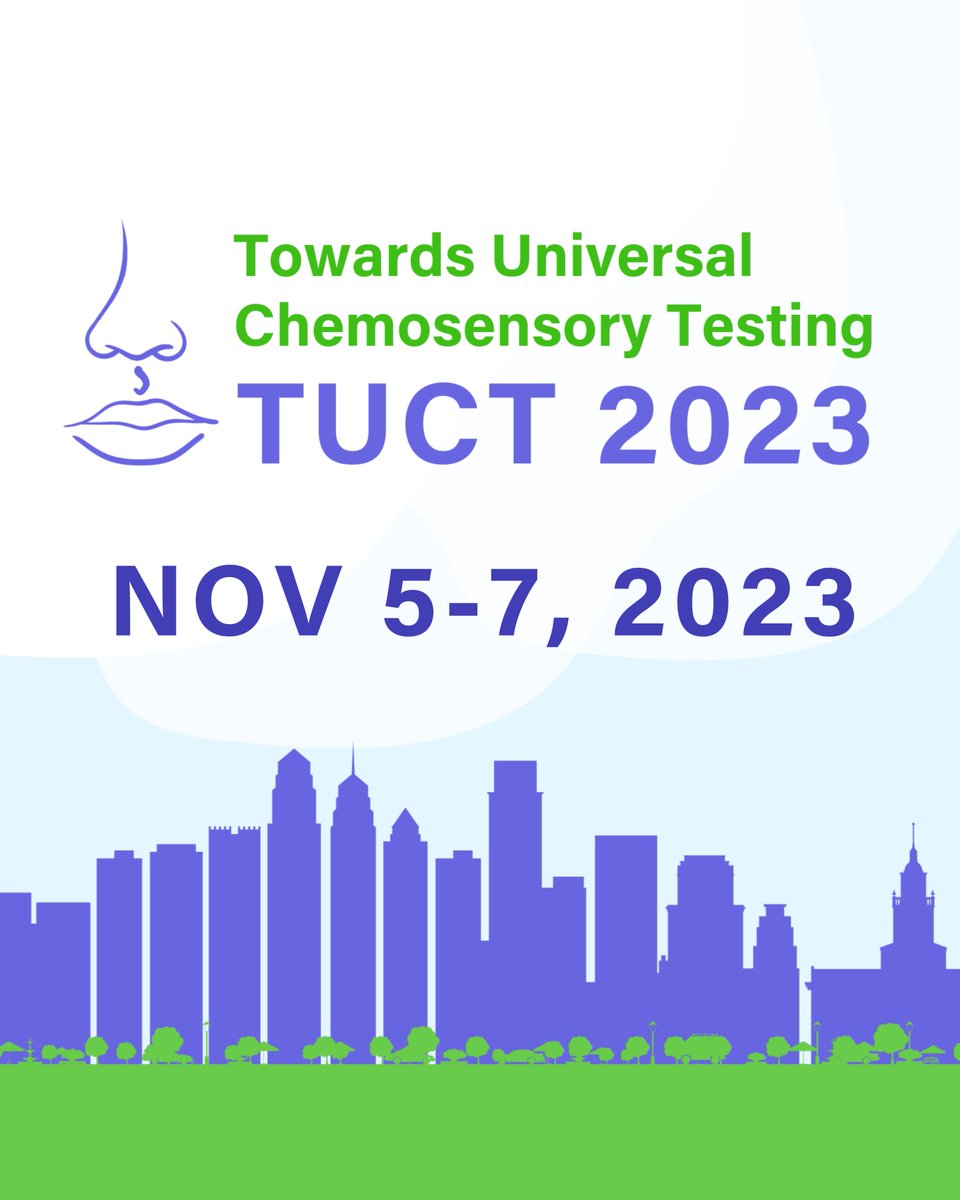 MonellSc's tweet photo. Should we have the ability to get our senses checked regularly? You probably had your vision checked before, and maybe your hearing too. But what about your senses of taste and smell? Meet the leaders working Towards Universal Chemosensory Testing at https://t.co/iTf6mDCGMw https://t.co/hzd8ozAUQB