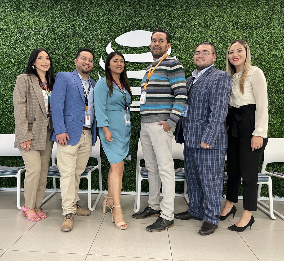 Dress to impress #SCFW2023 Global Customer Payments Leadership Team #LifeAtATT #thunderhawk #mexicocity