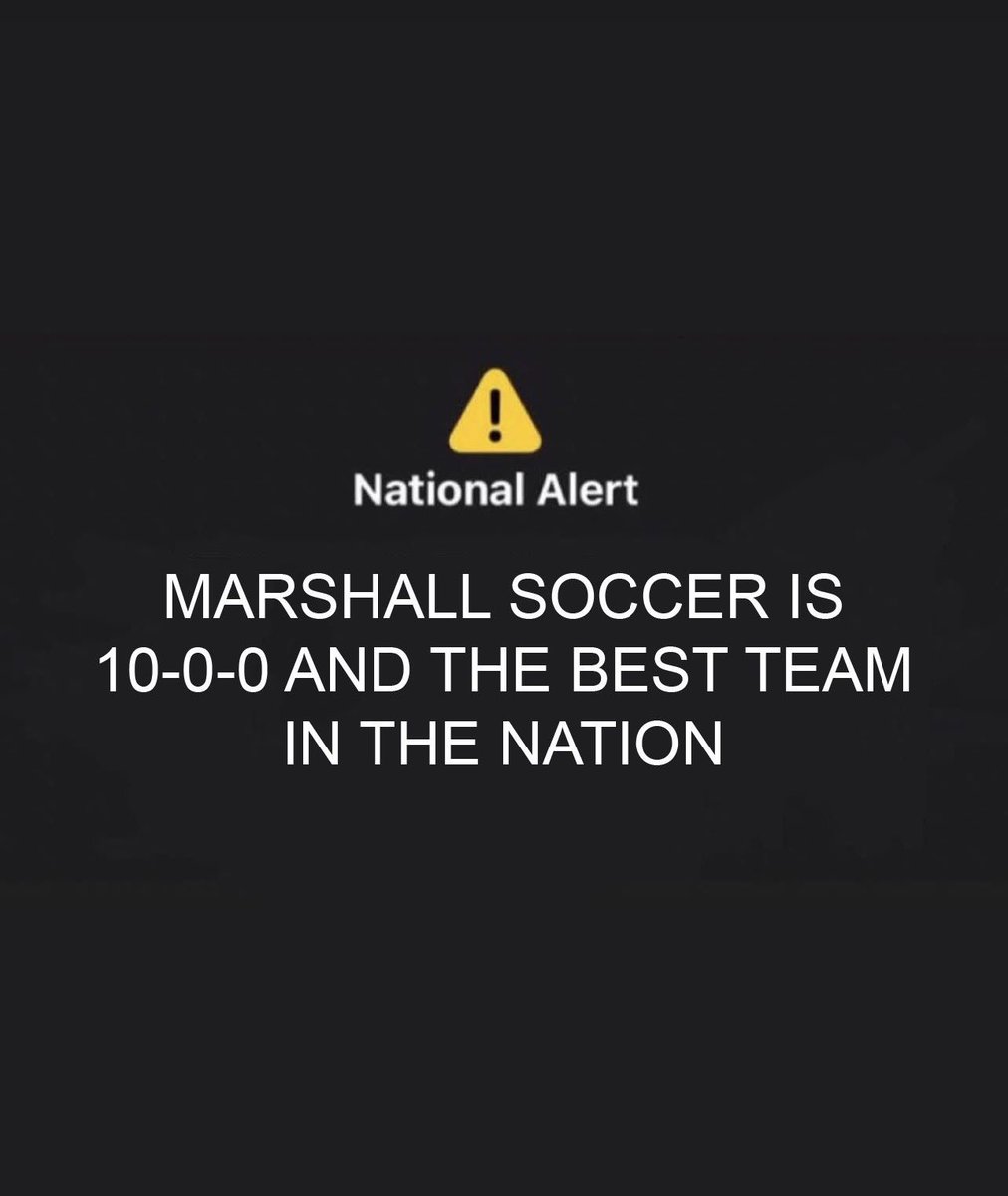 So happy that our Athletic Department reminded everyone in the USA how good <a href="/HerdMSoccer/">Marshall University Men's Soccer</a> is