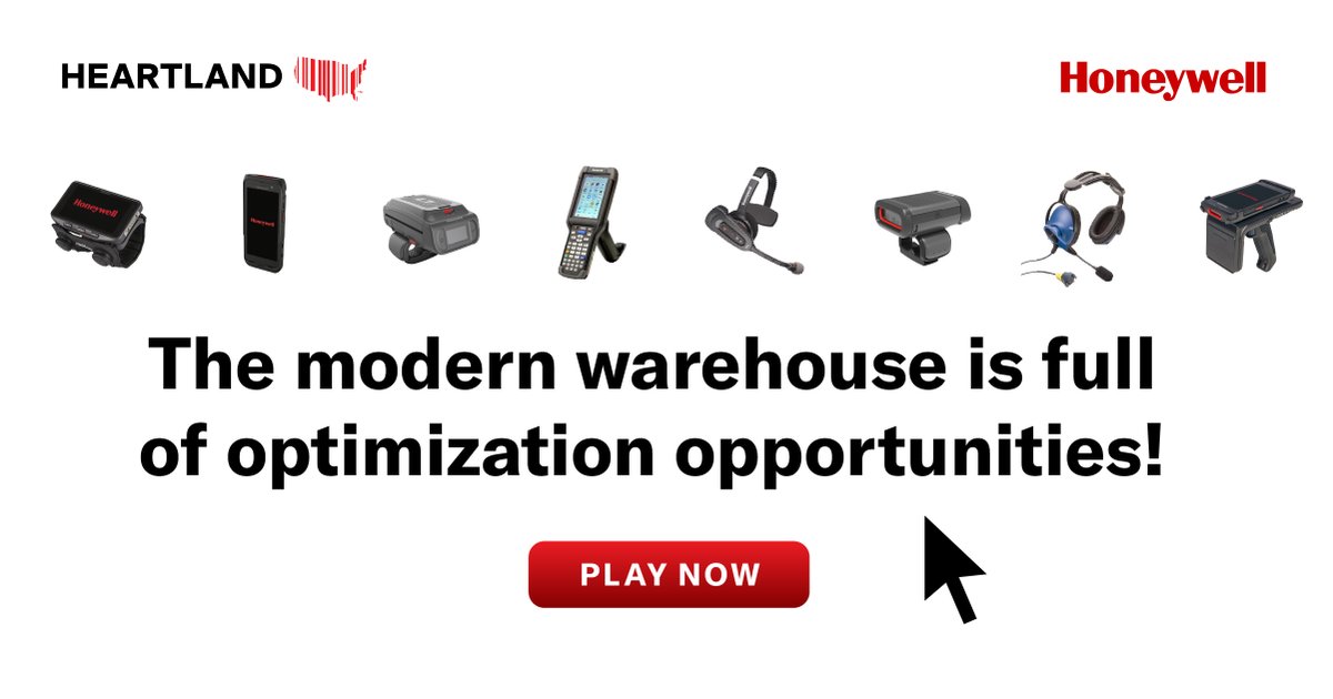 See how many more products you can pick with #automated scanning compared to manual systems in our latest game. Start now at hubs.ly/Q024n6t30 #H2A #OrderPicking #Heartland #Honeywell