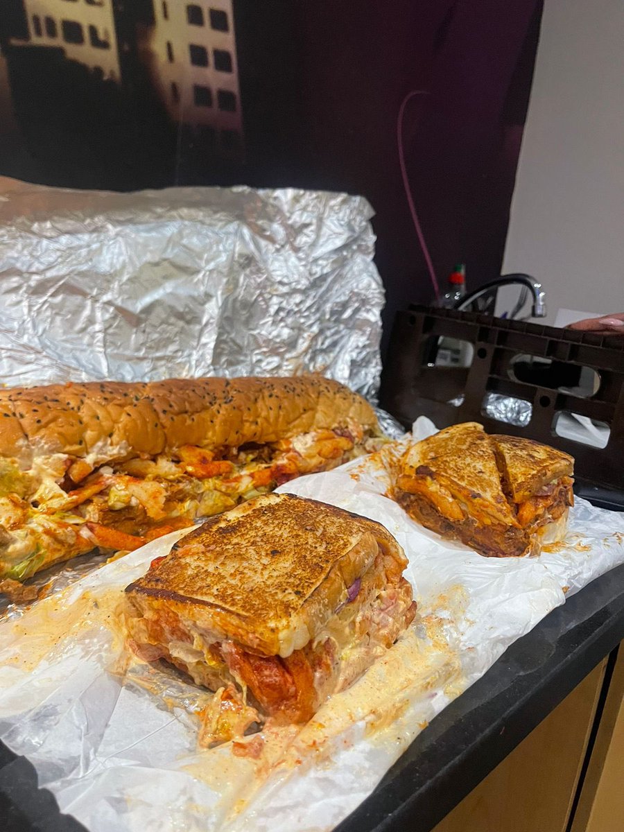 PaulMtirara's tweet photo. The topic on the show tonight @industry_bakery The Gatsby https://t.co/Wrr5Y1bWfa
