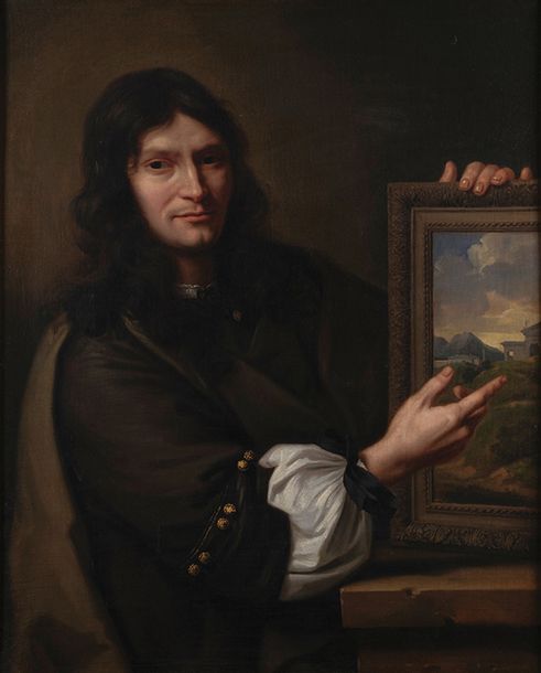 Ce portrait (81 x 6',8 cm) censé représenter Jean Pointel, grand collectionneur de Poussin, ne pouvait qu'intéresser le Musée du Grand Siècle, avec le tropisme poussinessque de son principal donateur. C'est chose faite depuis dimanche @drouot  pour 38 750 €