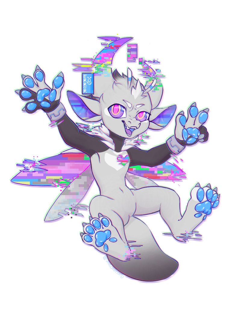 Mospal3's tweet photo. @LightGemArt wondeful ych as always gem!! : D tysm for the chance! https://t.co/KaXk2rFyi3