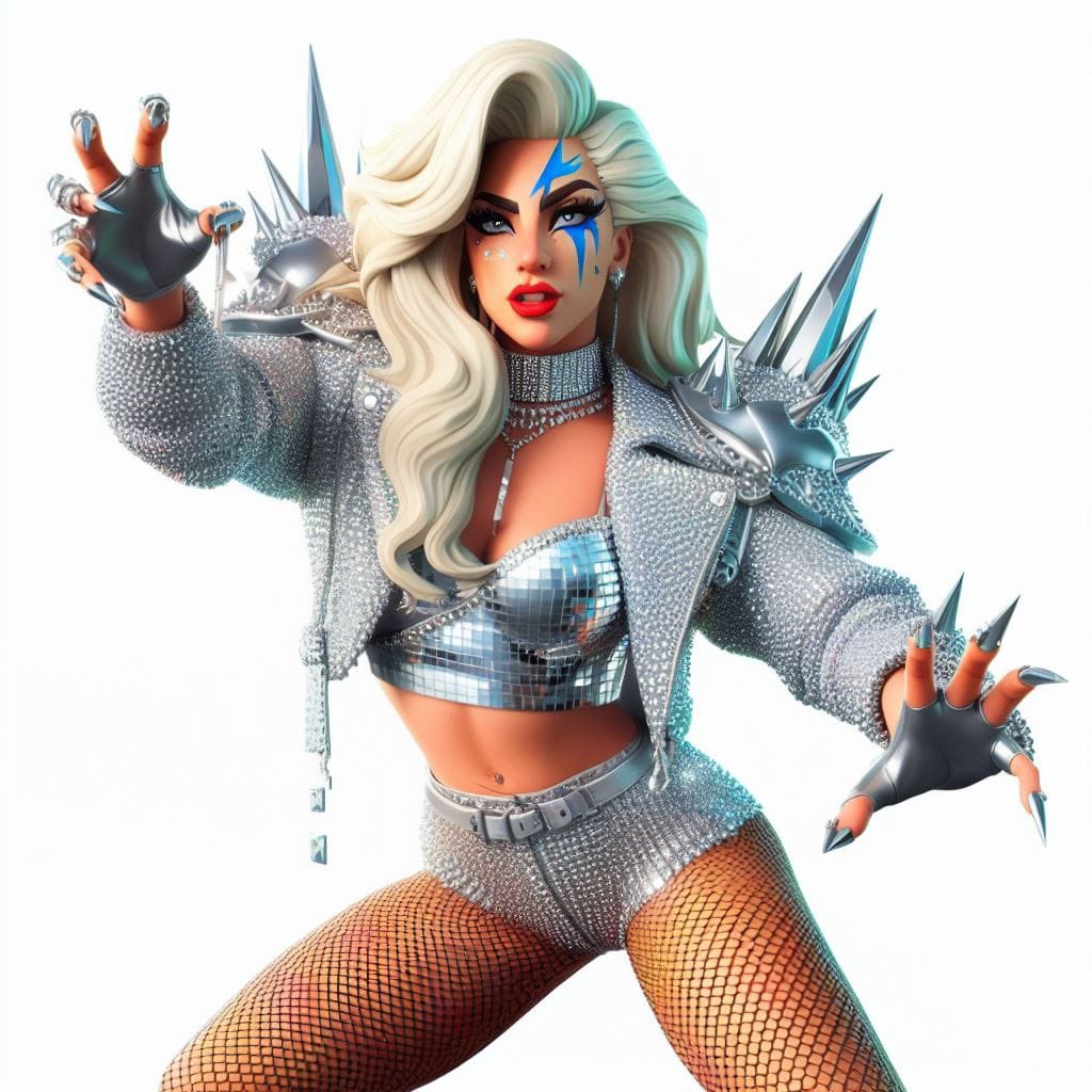 daphneblak's tweet photo. Epic Games, vc só tem um trabalho: 

FORTNITE x LADY GAGA https://t.co/m5s9L2VYNn