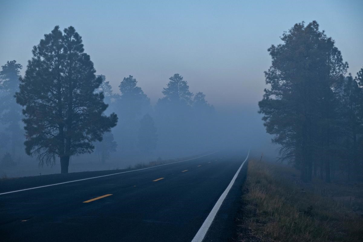 CoconinoNF's tweet photo. Heavy smoke impact is expected today from firing operations on the #StillFire, a lightning-caused wildfire located 4 miles northeast of the Highway 87 and Lake Mary Road junction.
Heavy smoke impact will be felt in the Blue Ridge communities, the Little Springs area and along Highway 87.
Smoke is expected to drift toward the southeast to southwest of the fire today into tomorrow, and will impact the Pine, Strawberry and Payson areas.
Minimal smoke may be noticed in the Phoenix area.
Driving conditions in the fire area may become hazardous, and possible intermittent closures may be implemented along area roads, including Highway 87, for public safety.
Forest visitors are asked to remain cognizant of firefighting operations.
Motorists are reminded to check the Arizona Department of Transportation website for information regarding state road closures, and recreationists are asked to refer to the fire area closure order and to abide by all posted signage and barriers.
The Still Fire is currently 2,313 acres, and fire managers intend on treating an additional 4,000 acres with firing operations today.
Current resources assigned to the Type 3 Still Fire include one fuels crew, one Hotshot crew, eight engines, one hand crew, one dozer and miscellaneous overhead.
There are no structures threatened by the Still Fire, which is burning through pine litter and was first reported Sept. 14.
The Still Fire is being managed to reduce hazardous fuels and improve forest health as guided by Forest Service’s 10-year Wildfire Crisis Strategy. Land treatments – such as strategic wildfire management, planned prescribed fire projects and mechanical thinning – bolster the resiliency of the Coconino NF’s Mogollon Rim Ranger District (MRRD) by restoring it to healthy conditions that are resistant to high-intensity wildfire.
Area residents and MRRD visitors can visit InciWeb for updates regarding the Still Fire. Information about smoke and smoke impact is available at https://t.co/XXoeVdsKEH.
For additional information please contact the Coconino National Forest Supervisor’s Office at 928-527-3600 or the Still Fire public information team at 2023.still@firenet.gov.