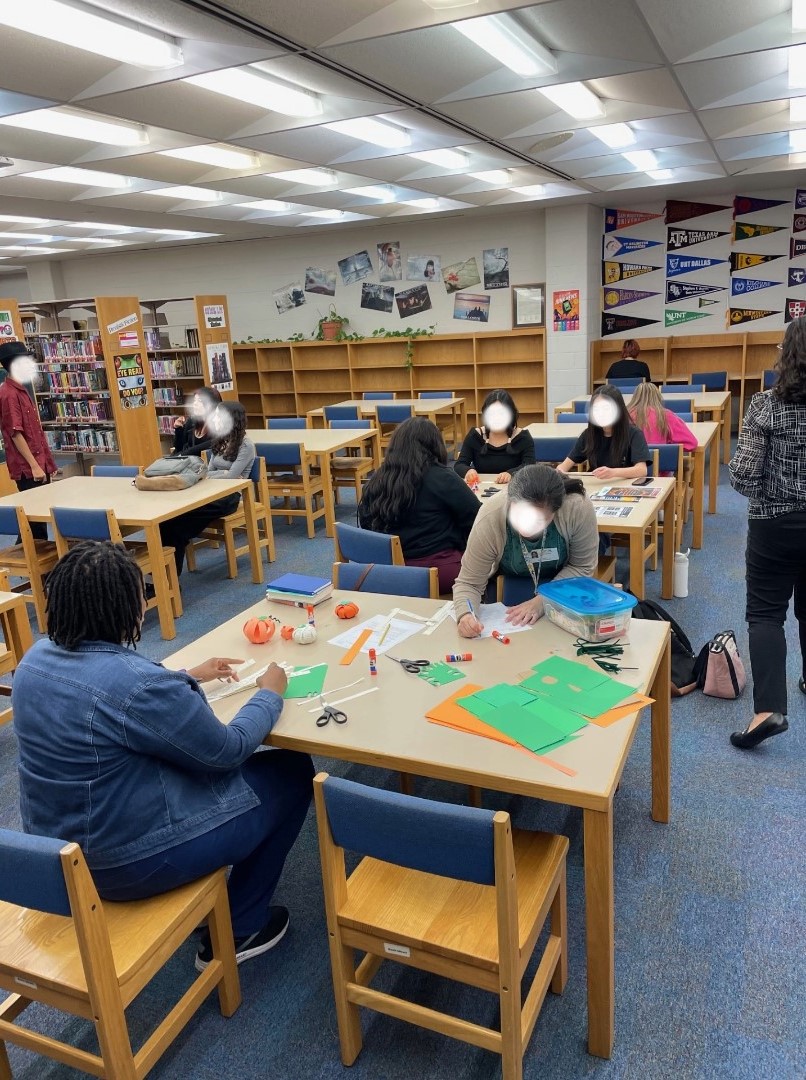 Bowie HS Library tweet media