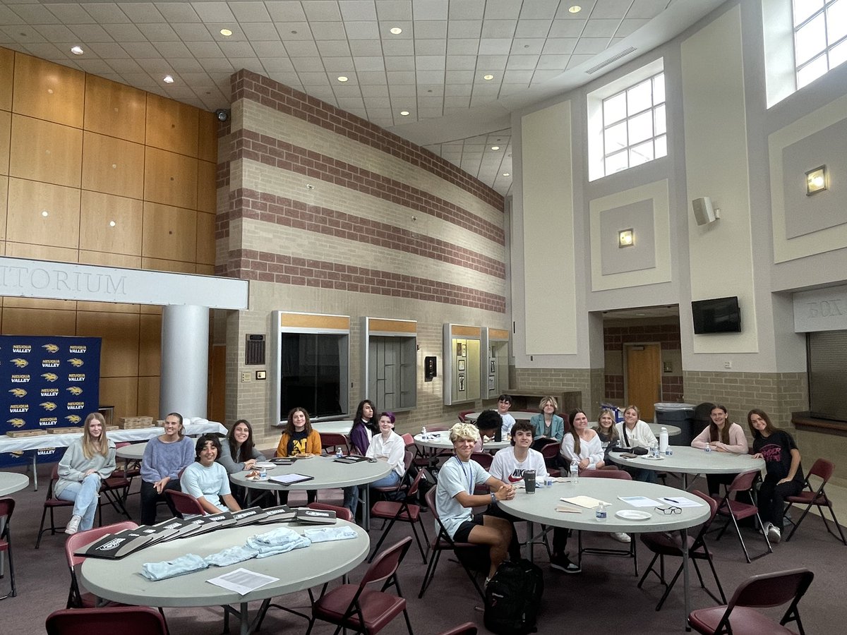 Year 1 and Year 2 Neuqua GYOT students debriefing together after today’s observation.
