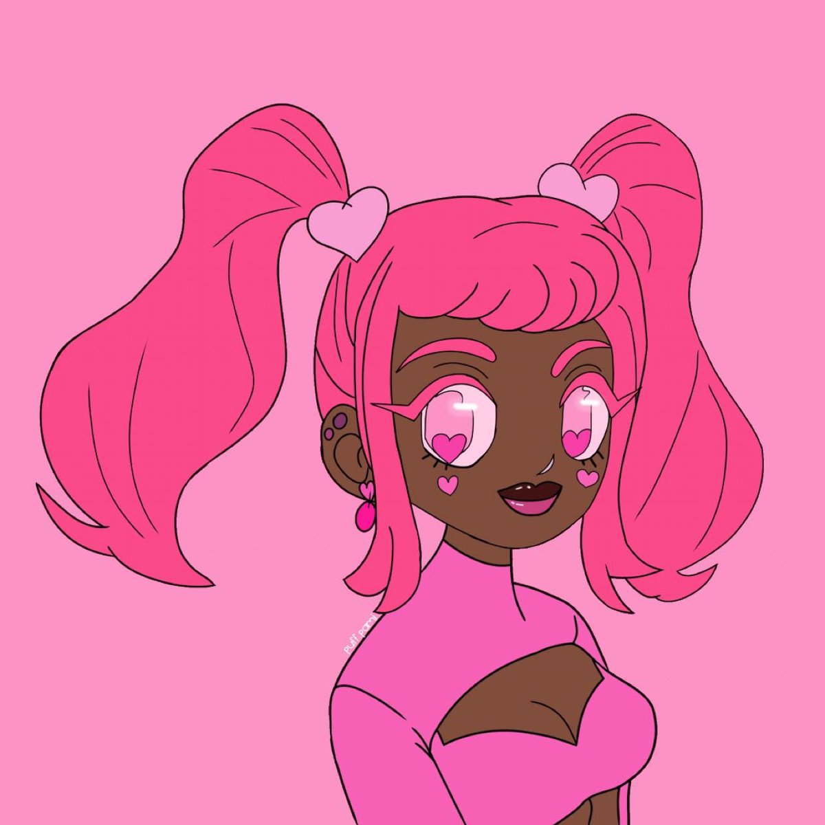 puffpami's tweet photo. I’m Pami from Nigeria,and this is me and my art✨🧊 https://t.co/RPPgLp76Tt