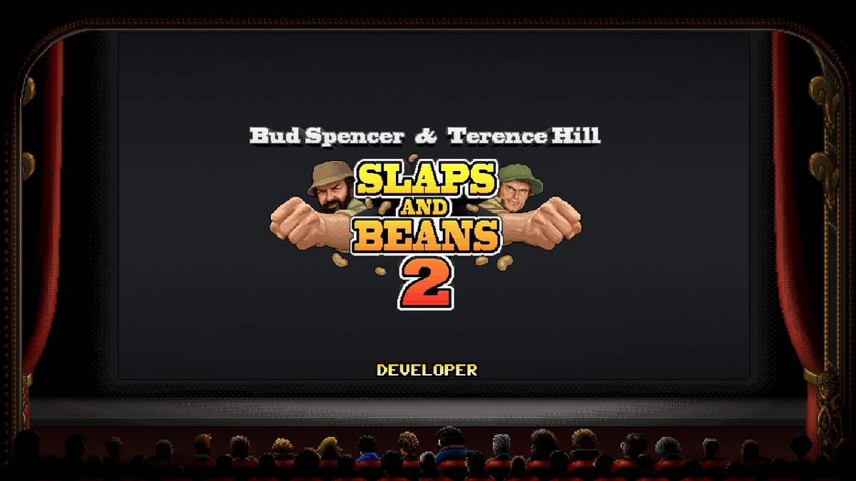 Seppatoni's tweet image. #52GameChallenge
48/52: Slaps and Beans 2 (Switch)
Gelungene Fortsetzung, mit noch viel mehr Anspielungen, Musiken und Sprüchen auch dem Spencer/Hill-Universum. Ein Muss für jeden Fan!