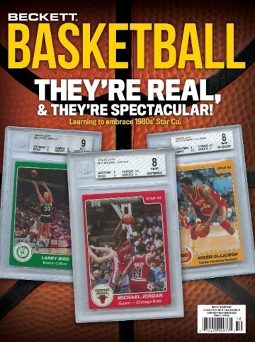 Beckett Basketball Card Monthly, Volume 33 No. 10 Issue No. 361 October 2022 #Jumpman #Jumpman23 #JumpmanHistory #AirJordan #MichaelJordan #Jordan #Chicago #Bulls #NBA #Mj23Covers #Beckett #SportsCards #TradingCards