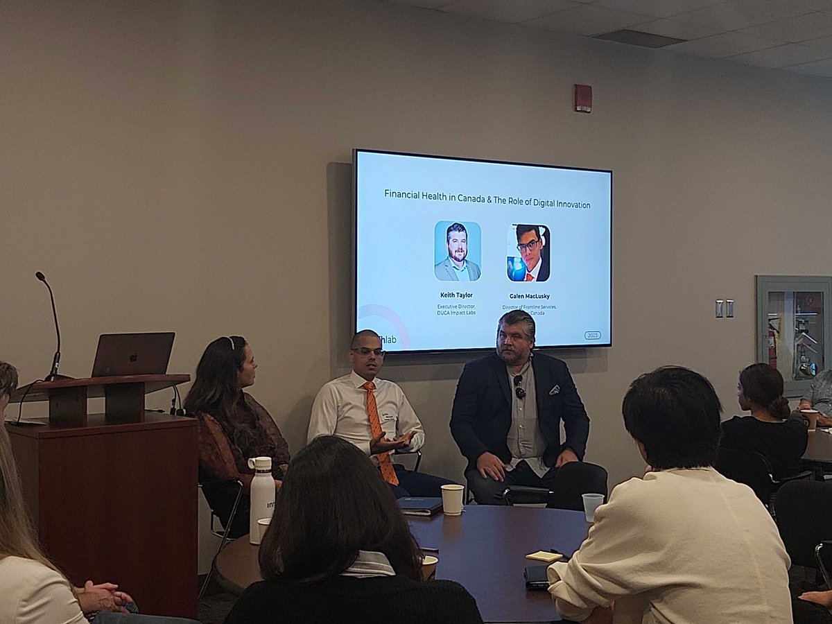This morning, our #FinancialHealth department came together for its first annual Tech for Good session. Participants shared their knowledge and explored opportunities for collaboration with the goal of building more inclusive and accessible financial services for all!