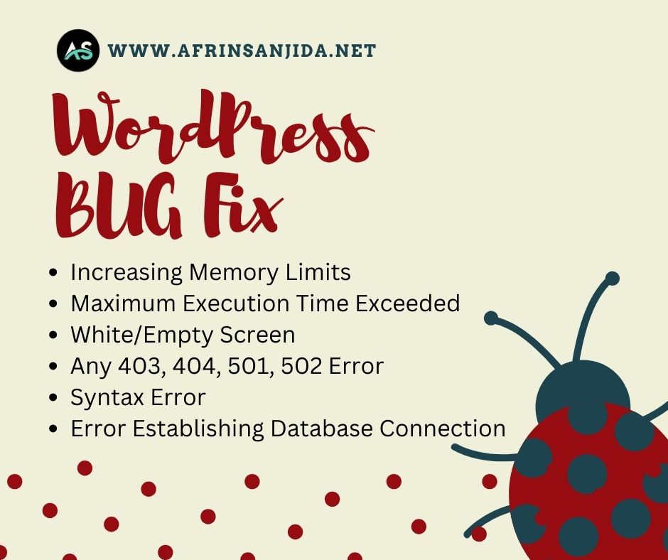 afrinsanjida13's tweet image. 😈Bug Fix - Episode 2 ⚒️
=================
Today, we&apos;ll dive a bit deeper into solving the WordPress Blank Page or White Page Error with some more advanced solutions.
Read More: 
linkedin.com/posts/afrinsan…

#bugfix #wordpressbugs #bugfixing #WordPress #wordpresssolution
