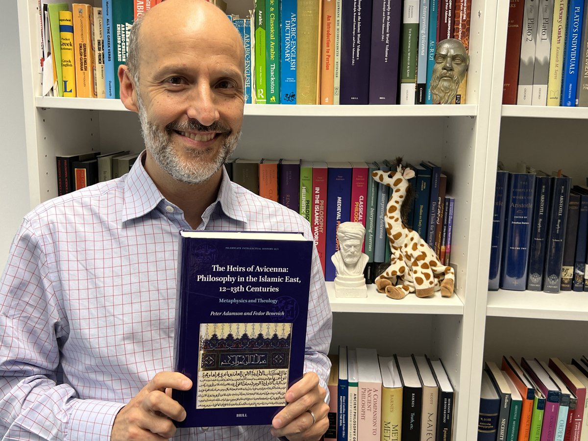 6 years after we started, 732 pages translating philosophy from the Islamic East responding to Ibn Sina! 

A labor of love from myself and co-author Fedor Benevich... with two more volumes on the way.

It is also available open access here:

brill.com/display/title/…