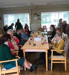 Holy Child Killiney (@hckilliney) on Twitter photo Each week, 5 TYs volunteer in <a href="/BeaufortDCC/">Beaufort Day Care Centre, CLG</a>. This week they had the opportunity for an arts and crafts workshop with clients, making Hallowe’en Lanterns - jars filled with chestnuts & a flickering tea light to create lovely seasonal ornaments.
#ActionsNotWords Each week, 5 TYs volunteer in <a href="/BeaufortDCC/">Beaufort Day Care Centre, CLG</a>. This week they had the opportunity for an arts and crafts workshop with clients, making Hallowe’en Lanterns - jars filled with chestnuts & a flickering tea light to create lovely seasonal ornaments.
#ActionsNotWords