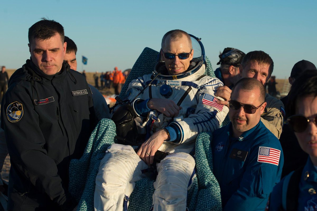 MilanSpace's tweet photo. Dnes to je přesně pět roků, co se "náš" 🇨🇿🇺🇸 astronaut Andrew Feustel @Astro_Feustel  vrátil i s druhým "Krtečkem astronautem synem" z půlročního pobytu na Mezinárodní vesmírné stanici ISS. Děkujeme Andrewe! Thank you Drew! 🙂🙂🙂 https://t.co/rPgFRtg3Rl