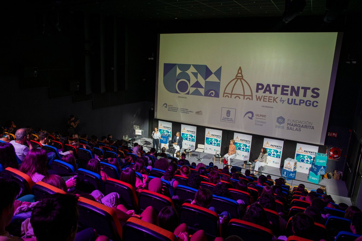 migdaliamachin's tweet photo. Hoy hemos participado en el #patentweek de @ULPGC  y @csocial_ulpgc  con la @MsalasFundacion  👏  y con nuestros estudiantes canarios preuniversitarios 💪

Ha sido un encuentro muy inspirador y emocionante 🥰

@cirogutierrez #gobcanuniversidades #gobcancienciaeinnovacion https://t.co/N20AOxTkd8