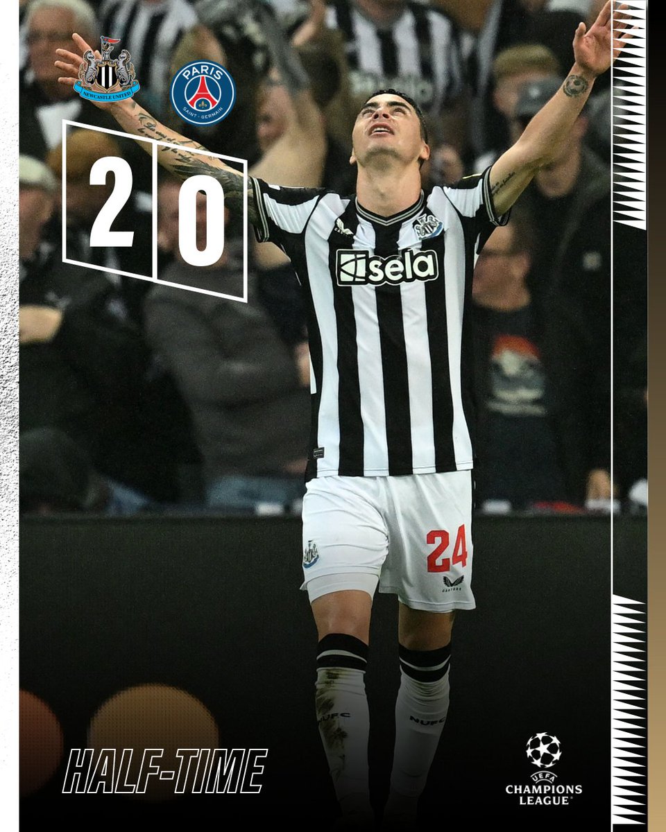 NUFC's tweet photo. WOW.

#NEWPSG // #UCL https://t.co/Df1gkMhBga