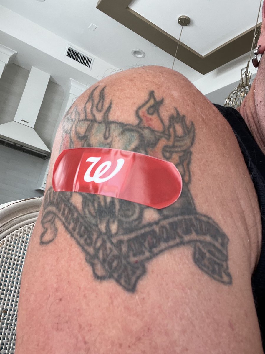 deesnider's tweet image. Just got my Covid booster (AND my flu shot)!  A) 5G is amazing!  B) ⁦Bill Gates⁩ made me post this. #WOKESTRONG