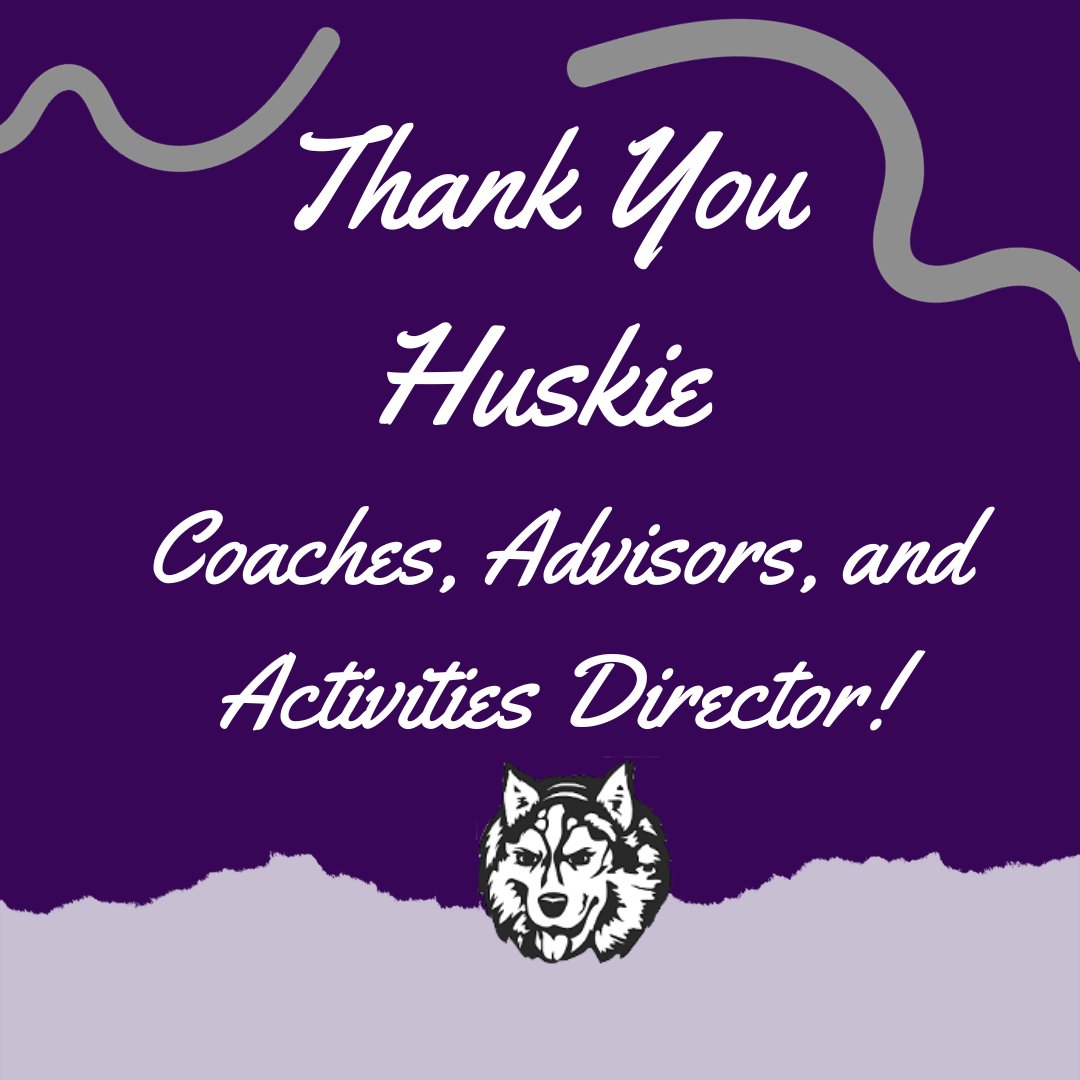 ISD745's tweet photo. Today is National Coaches Day! 🐾AAS is lucky to have 45 different sports, clubs, and activities to choose from at the 7-12 grade level? We are so thankful for all of our coaches, advisors and Mr. Buntje, Activities Director, for all of their hard work! 💜 https://t.co/sKkbexas78