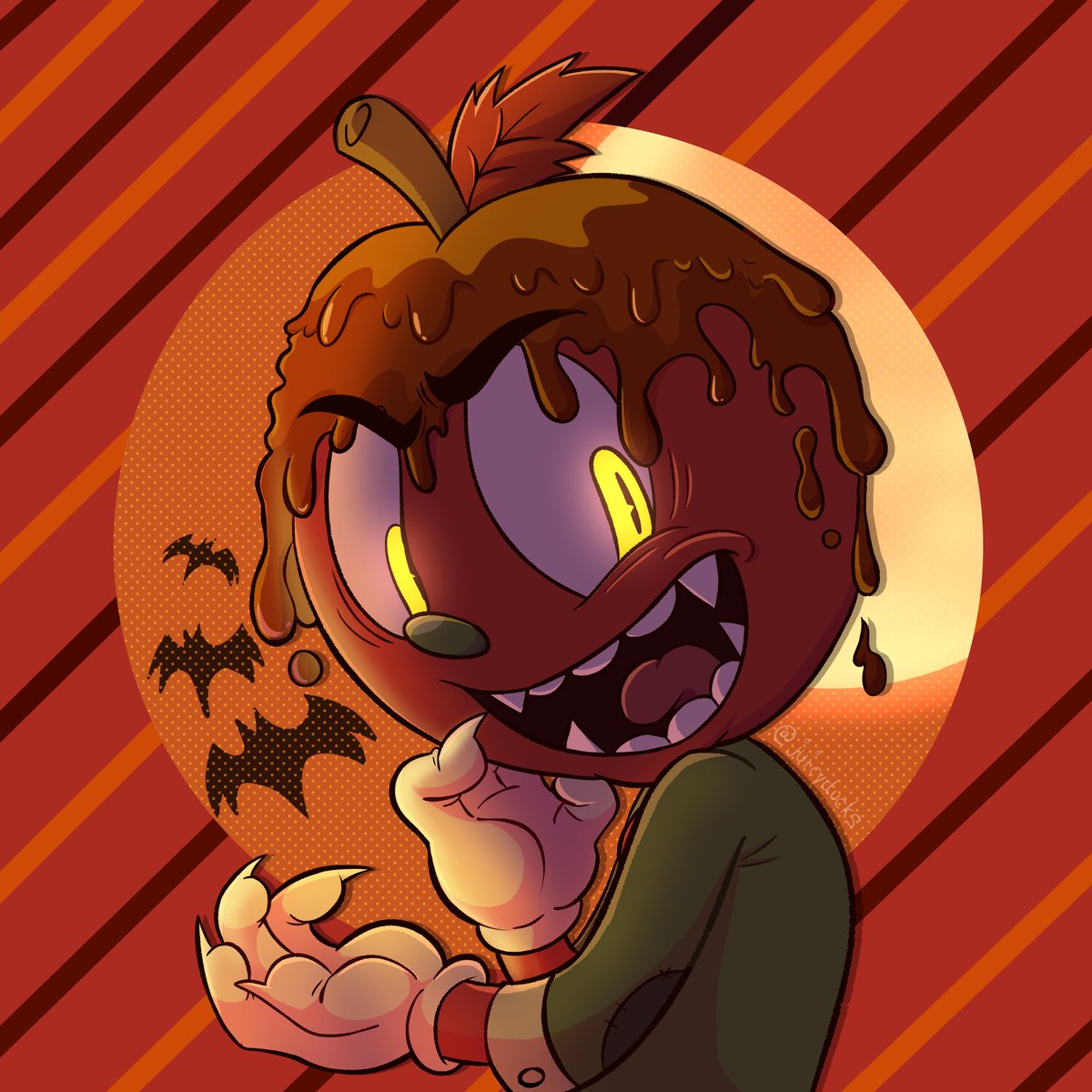 jui_cyducks's tweet photo. candied apple/caramel apple mac for the spooky month !! ๐๐ + as my pfp for halloween !!
#RENEWTHECUPHEADSHOW #cupheadmac #halloween #CupHead https://t.co/QsJ2wPtpD2