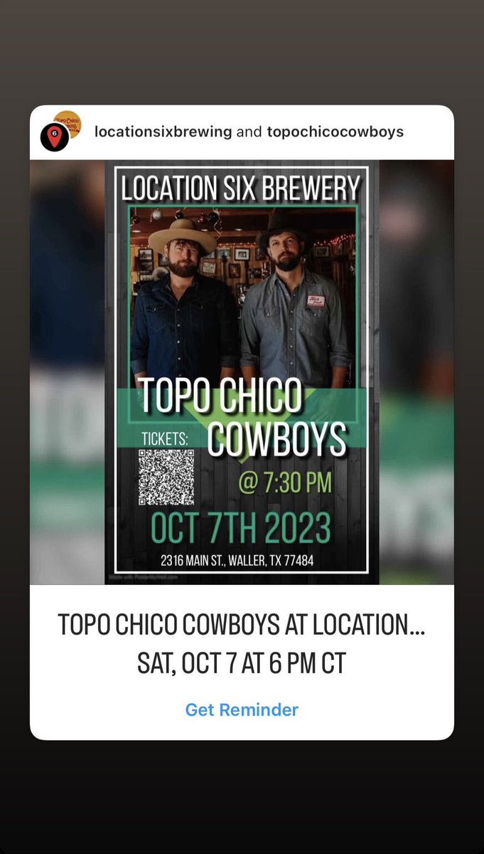 Location 6 Brewing in Waller, Texas—here are your Saturday night plans!