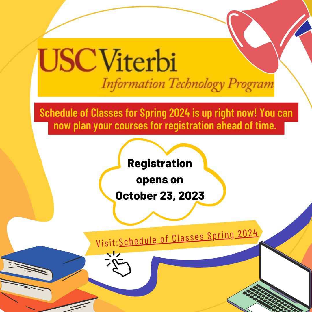 Spring 2024 Usc Schedule Of Classes - Grete Kathlin