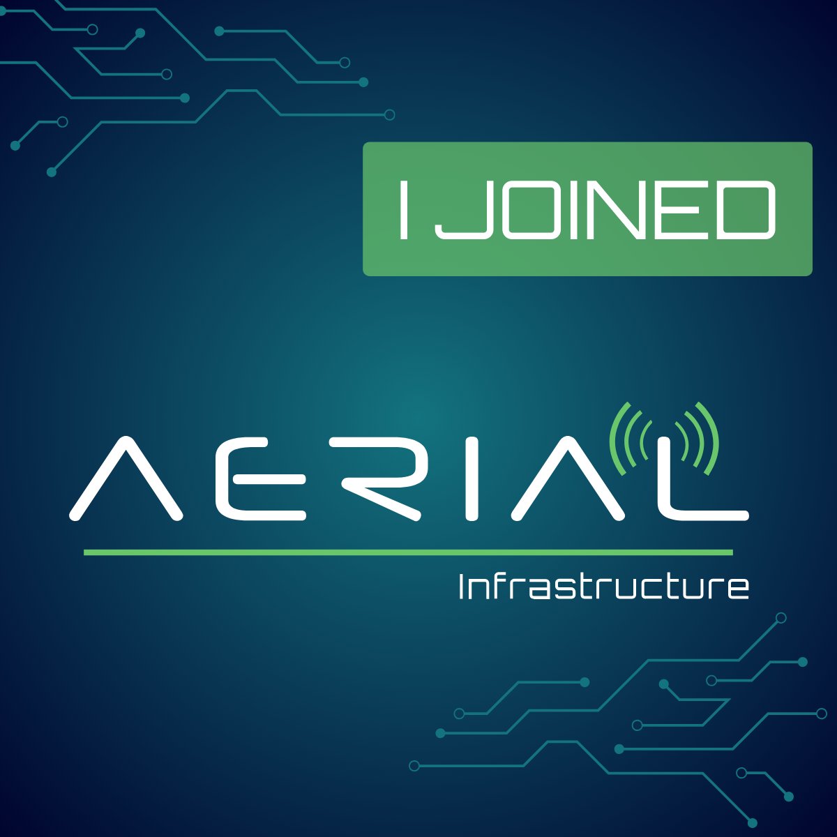 I'm thrilled to announce my position as CEO at Aerial Infrastructure!
tony.mcdowell@aerialinfrastructure.com.