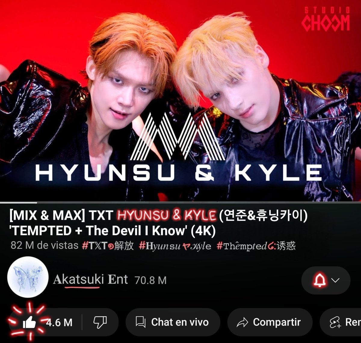 ˹ ⠀  𝐌. ⠀ ⠀   📸 ⠀ ⠀   𝐔𝐒𝐈𝐂 ⠀ ⠀   ! ⠀ ⠀  #𝕦͟𝕡͟      ⋆     dᥲtᥱ ⠀  : ⠀#𝗧𝕏𝗧໑解放𖦹  .

Tenemos a tres sensitos impactados con la #𝐇𝑦𝑢𝑛𝚜𝑢ャ𝒦𝑦𝑙𝚎 choreography y listos para darle like a su video y seguir viéndolo el día entero. !!