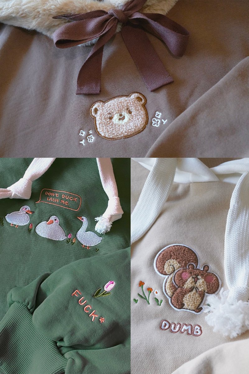fuwaffy's tweet image. [RTs Appreciated] New hoodies styles in fall vibes!
🍂🐿️🐻
Preorders open now until end of October: items ship late November - early December

Domestic orders will be in time for Christmas! fuwaffy.com/shop
