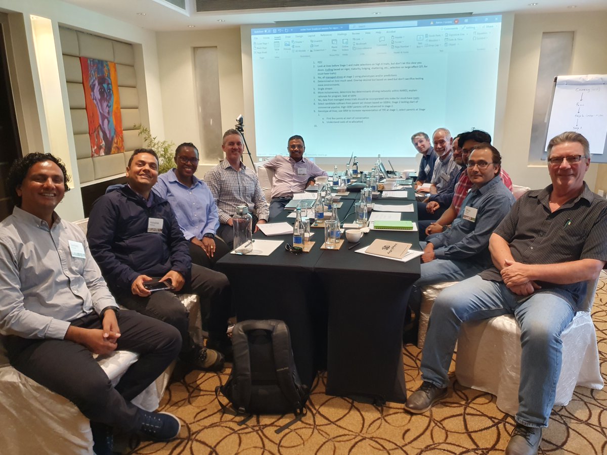 CGIARbreeding's tweet photo. Recently in Kenya: Recs for implementating fast &amp; accurate recycling of parents via genomic selection were developed by @CGIAR @gatesfoundation, NARES, industry &amp; more

Critical to improving breeding across various crops in CIGAR-NARES network!

#AcceleratedBreedingInitiative https://t.co/nWtm3XMZ5X