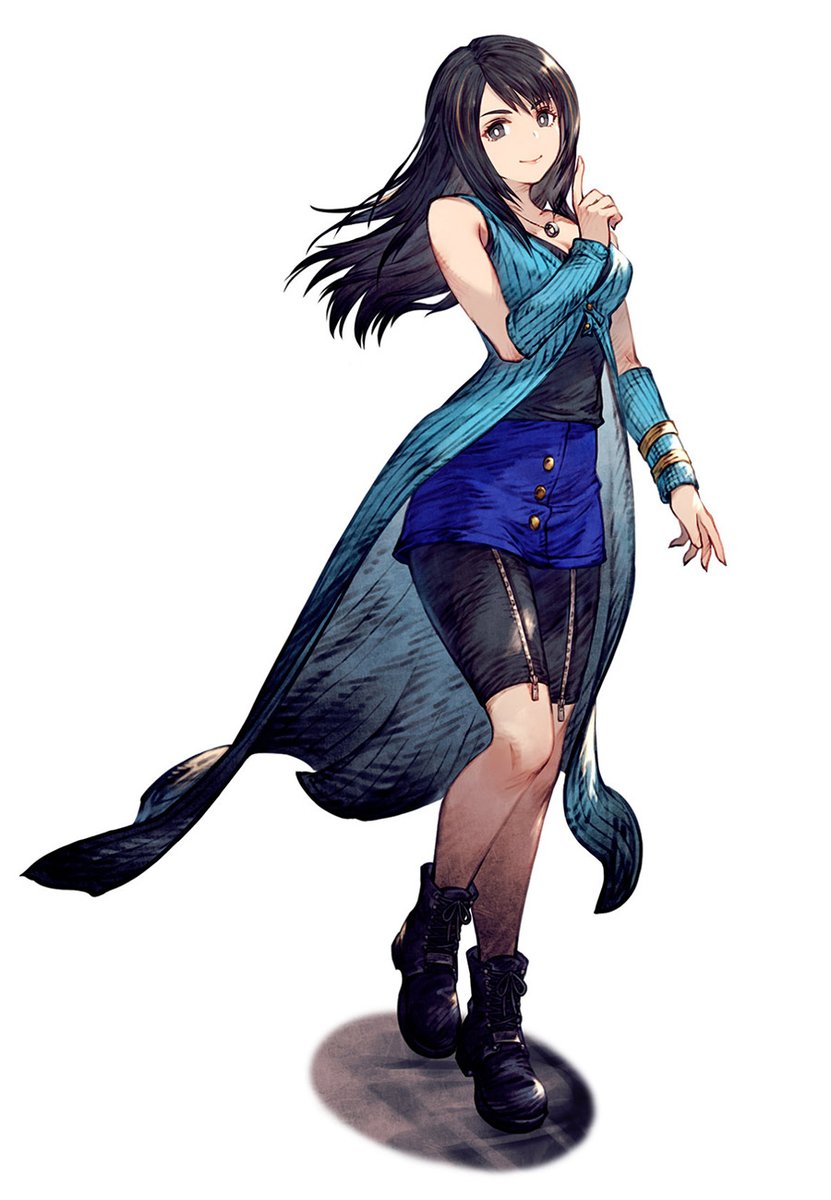 TropicalMaku's tweet photo. Final Fantasy ladies official art from War of Visions FF. https://t.co/HwsDlsUPia