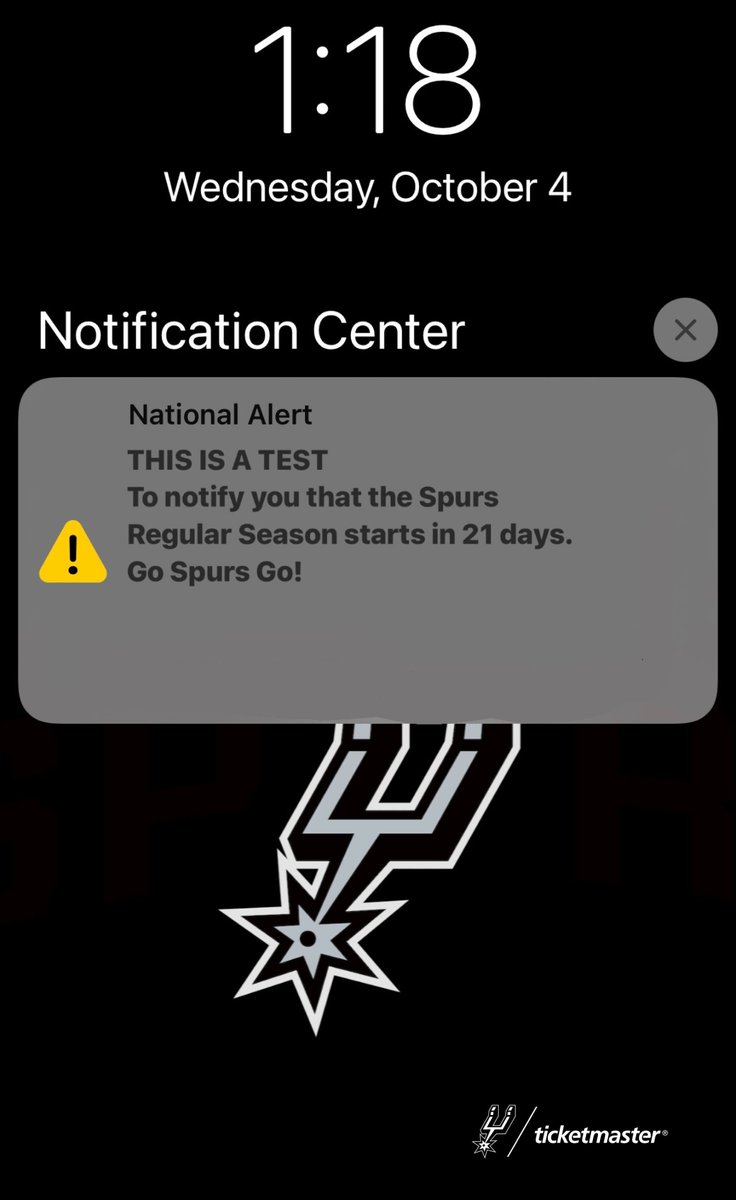 omg did y'all get this alert too? 

#PorVida | <a href="/Ticketmaster/">Ticketmaster</a>