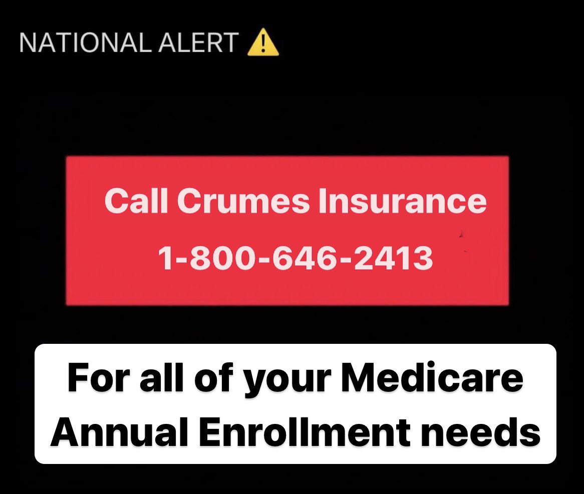 CrumesInsurance's tweet image. 