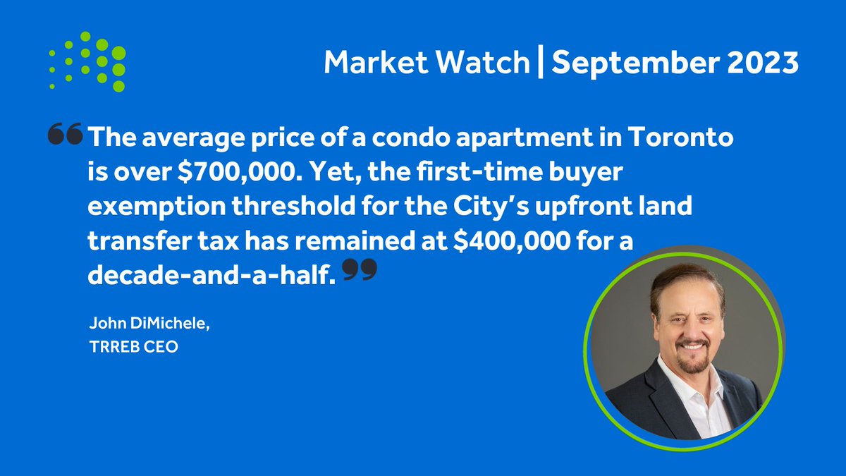Many housing and taxation policies are currently set in opposition and we need all levels of government to align policies and work together to solve this housing crisis, said #TRREB CEO <a href="/JohnDiMichele1/">John DiMichele</a>. LEARN MORE➡️ 🔗 bit.ly/3ZFReum