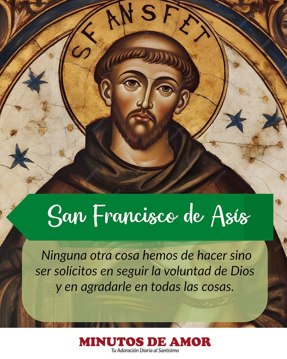 #04Oct Feliz día a todos los Francisco, Francisca, Franco, Francis, Paco  Pancho y Pachi!!!