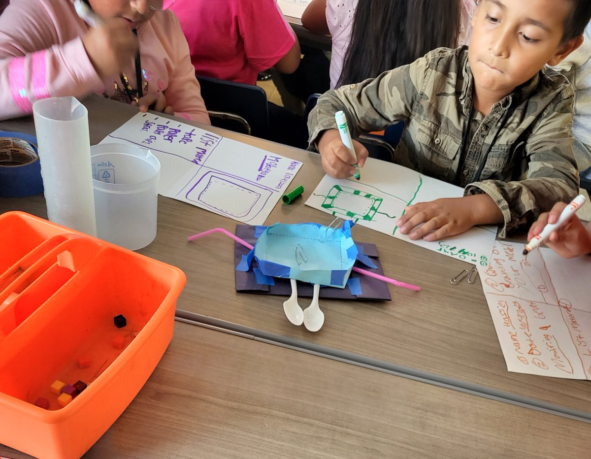 jamologan's tweet photo. Ms. Melendez's future boat designers at @ConleyES_AISD! Creative ideas to combine materials with modifications to build their boats! @MrsAMA2017 @BakerDana2424 #MyAldine #ScienceRising https://t.co/4zbNvCyKK5