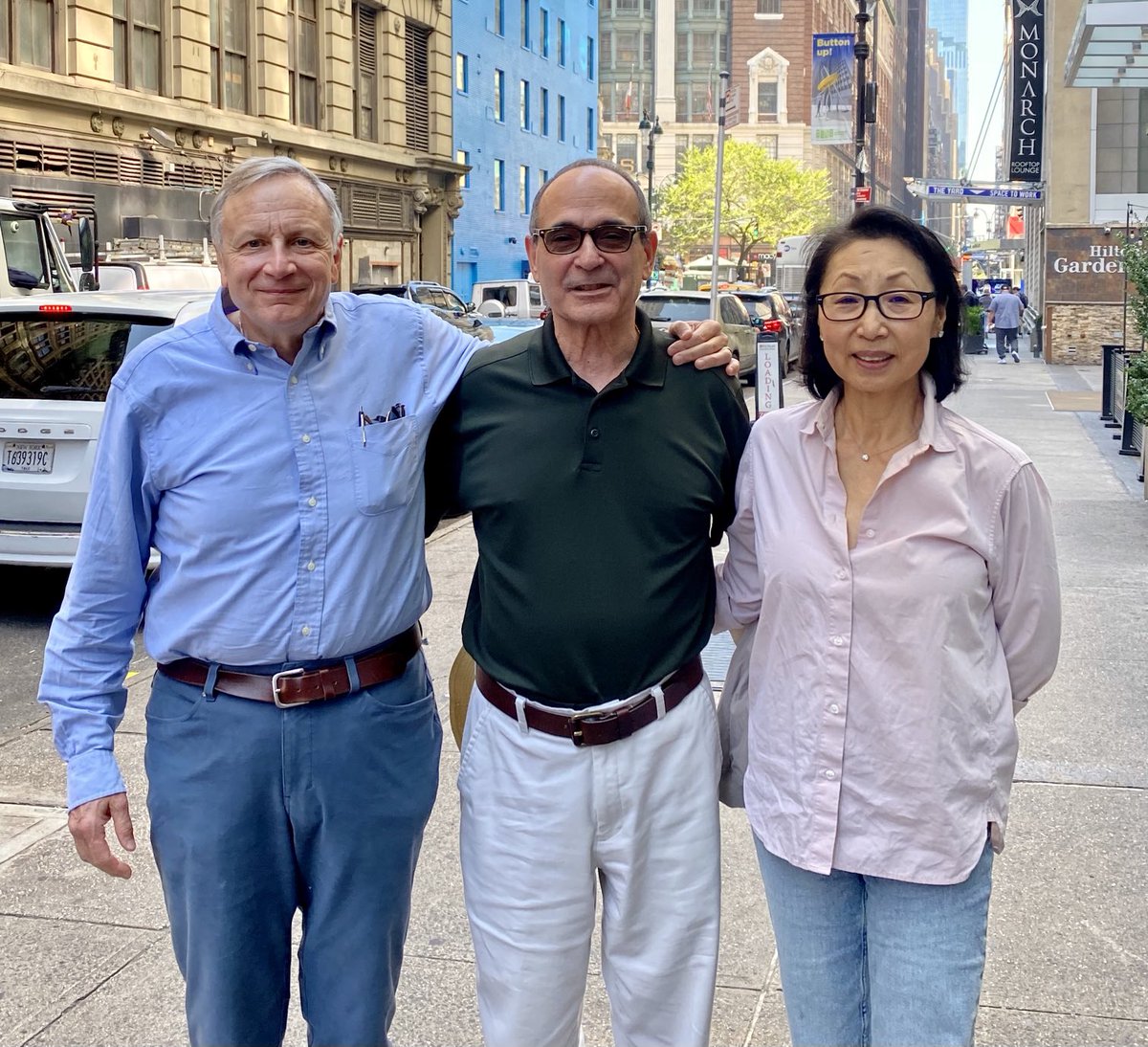 Pleased to meet with Linda and Rich Berthy of the Foreside Foundation in NYC today. The Foreside Foundation funds Freehold Borough students through the Tomazic Family Scholarship and has been an ongoing contributor to the work of the Freehold Borough Educational Foundation.