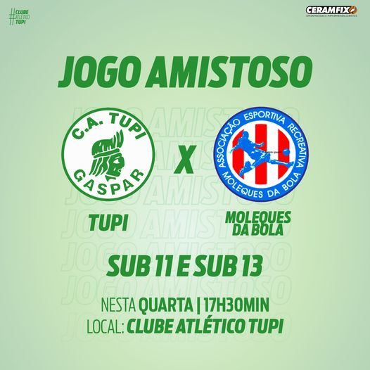 tupi_a's tweet photo. Hoje é dia de amistoso no Clube Atlético TUPI! https://t.co/zSzvFaaIma