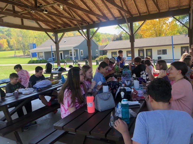 Our students enjoyed another great day of making connections at <a href="/CampStellaMaris/">Camp Stella Maris</a> !! #WERLR