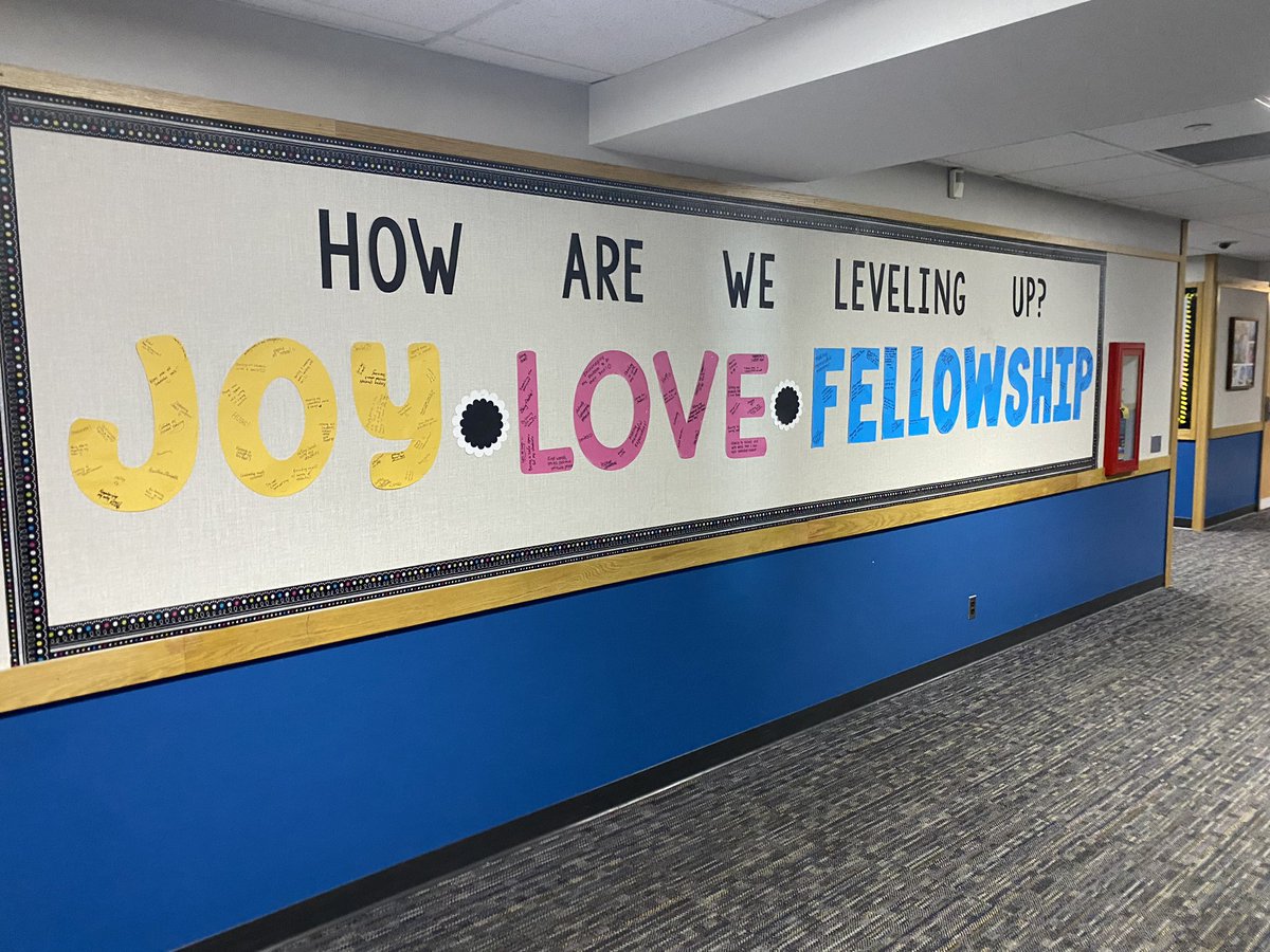 Sarah Archer (@teamarcher18) on Twitter photo A huge shout out to <a href="/msramljak/">Sandra Ramljak</a> for bringing this special board to life <a href="/CWChamps/">Chapelwood Elementary</a> 💛💗💙 I love how it is a daily reminder for the #cwefamily to continue to spread JOY, LOVE, and FELLOWSHIP to students…staff… and families☺️ #grateful #bettertogether #thelittlethings #wearewayne A huge shout out to <a href="/msramljak/">Sandra Ramljak</a> for bringing this special board to life <a href="/CWChamps/">Chapelwood Elementary</a> 💛💗💙 I love how it is a daily reminder for the #cwefamily to continue to spread JOY, LOVE, and FELLOWSHIP to students…staff… and families☺️ #grateful #bettertogether #thelittlethings #wearewayne