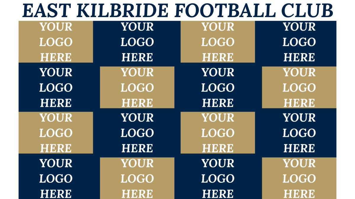 🆕 East Kilbride FC have advertising opportunities available for our interview backdrop which will be used for interviews at all home matches on our official club channel. 📧 Contact davidekfc@mail.com for further information.