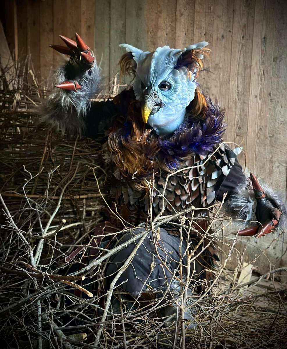 It’s time to share some more creative awesomeness! 🤩The Owl 🦉 -  silicone mask (and costume) created by Britta Backlund  who took part of our 10-day silicone mask making class in May 2023! 🌟 Britta created this mask for/ in collaboration with Act of Emtion! Such great work 👏