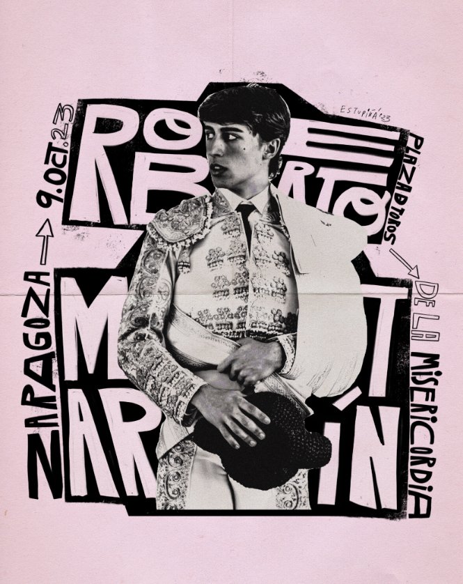 El día 9 de octubre tenemos una cita muy especial en casa.🤭

Nuestro Roberto Martín (<a href="/robertomaartin/">ByRomaca</a>) torea, ni más ni menos, en La Misericordia y esta es la imagen que ilustrará los pañuelos conmemorativos para la ocasión.

✍🏻 Diseño: Iván Estupiñá ( <a href="/ivanestupina/">Ivan felipe estupiña</a>)