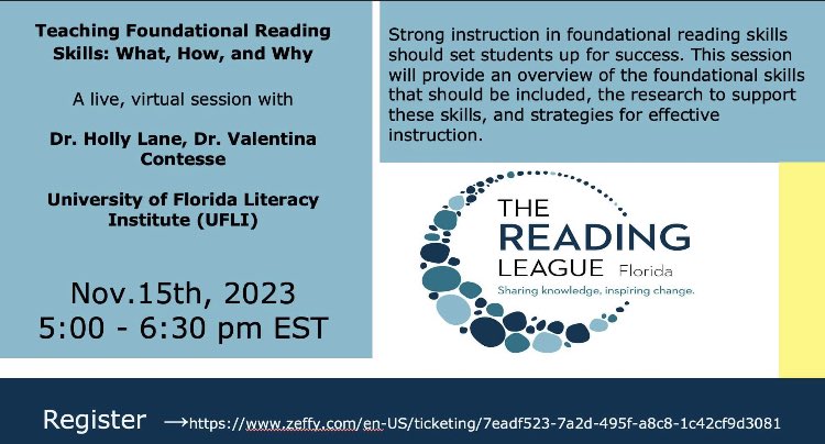 The Reading League FL tweet media