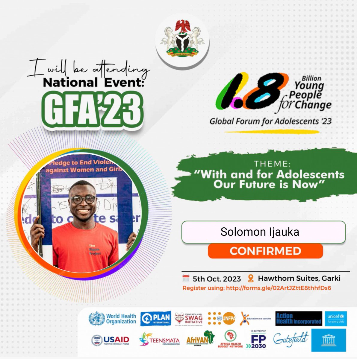 Adolescent health is a complex and evolving topic globally that requires a multidimensional approach that addresses physical, mental, social, and environmental factors. It requires collaboration among #healthcareproviders
#1point8 #1point8naija #adolescents2030 #UNFPANigeria