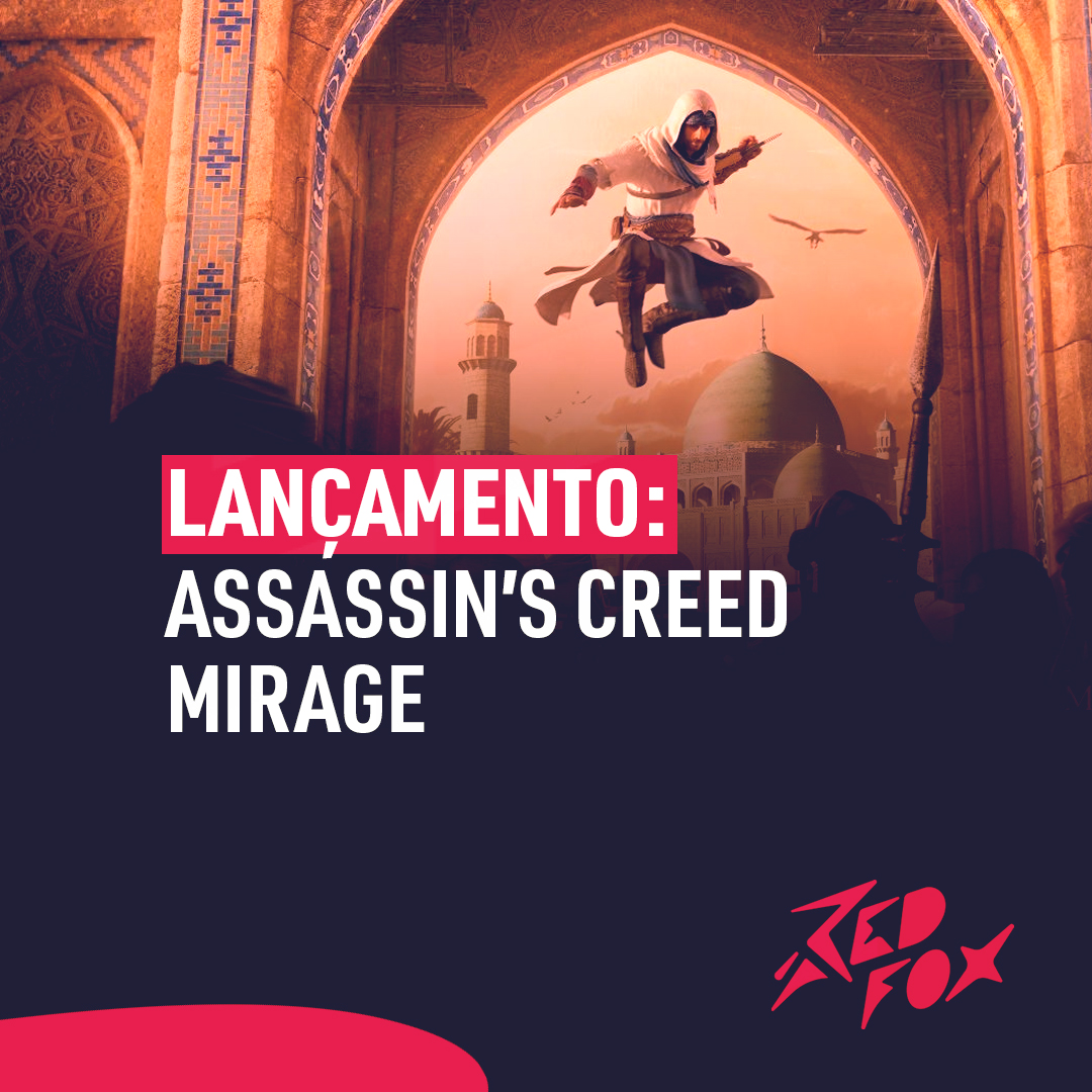 Sucesso absoluto em diferentes títulos, a franquia Assassin’s Creed ganha mais um título muito aguardado pelos fãs: Mirage, que chega nesta quinta aos consoles e promete novidade aos fãs!

Leia agora em nosso site e se prepare para o novo game: arenaredfox.com/redfox-news/148