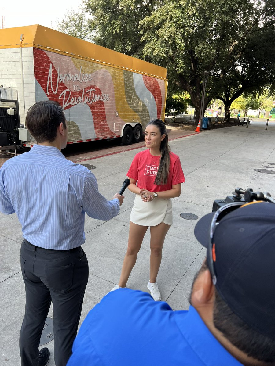 Ileana González (@ileanagonzxlez) on Twitter photo Another one in the books with <a href="/ksatnews/">KSAT 12</a> & <a href="/MaxMasseyTV/">Max Massey</a> 🎤📺!
We talked a little bit about the importance of <a href="/SATechBloc/">Tech Bloc</a>’s Tech Fuel and the impact it has and has had in entrepreneurs like <a href="/Jenn_Newell/">Jennifer Newell</a> from <a href="/Bettys_Co_/">Betty’s Co.</a> 🚀🚀🚀 Another one in the books with <a href="/ksatnews/">KSAT 12</a> & <a href="/MaxMasseyTV/">Max Massey</a> 🎤📺!
We talked a little bit about the importance of <a href="/SATechBloc/">Tech Bloc</a>’s Tech Fuel and the impact it has and has had in entrepreneurs like <a href="/Jenn_Newell/">Jennifer Newell</a> from <a href="/Bettys_Co_/">Betty’s Co.</a> 🚀🚀🚀