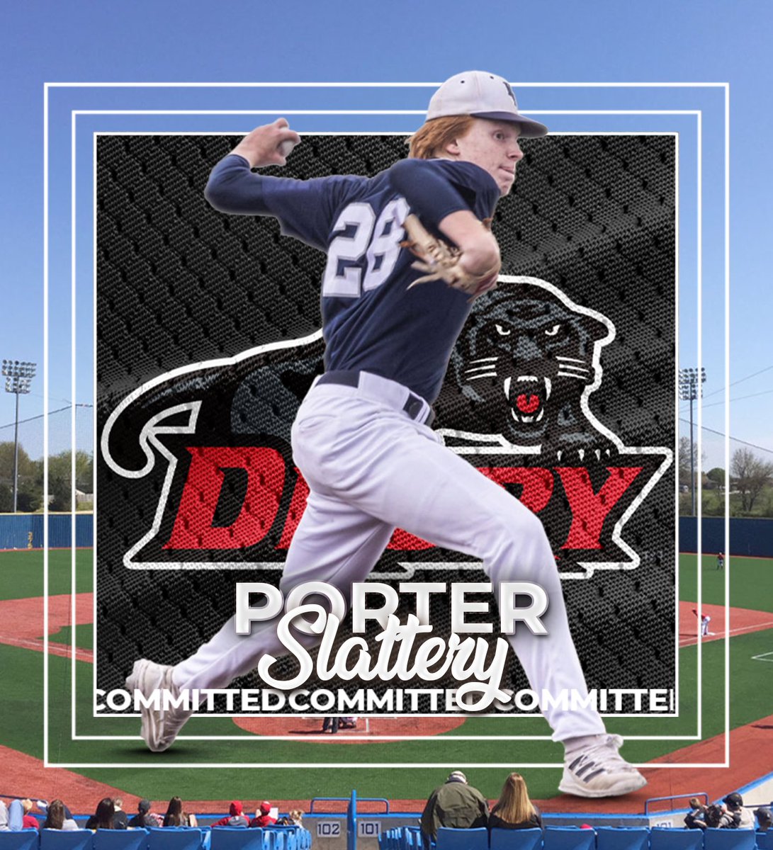 PorterSlattery1's tweet photo. I am very excited to announce my commitment to Drury University to further my academic and athletic career. Thank you to all of my coaches, family, and friends who have helped and supported me along the way. @CoachNasby @BTLHornets @MVJagBaseball https://t.co/JDTeGnQcPu
